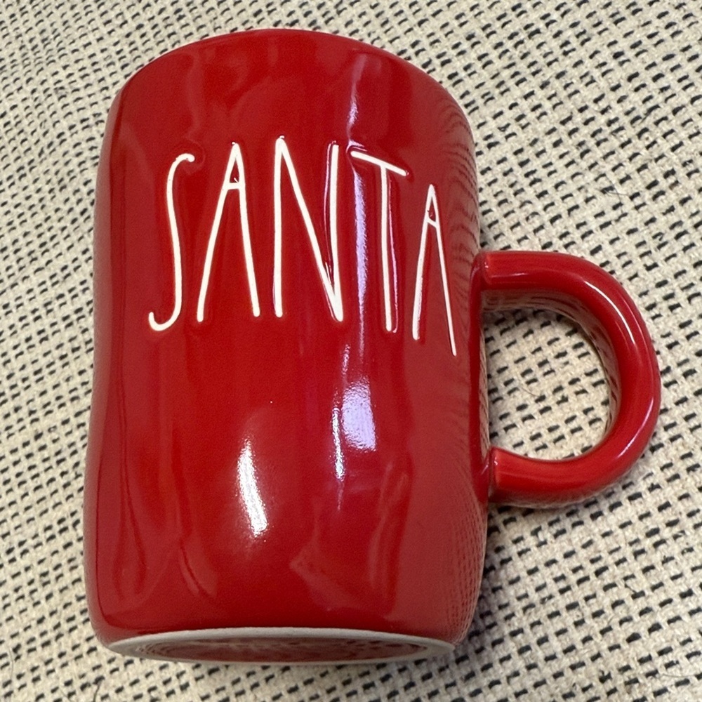 🔥3/$18 Rae Dunn SANTA Mug